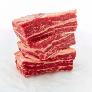 beef short rib, bone in