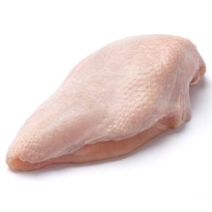 chicken breast skin on