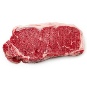 beef striploin steak