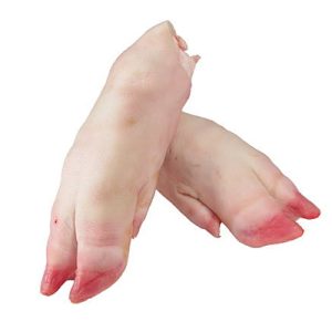 fresh pig feet
